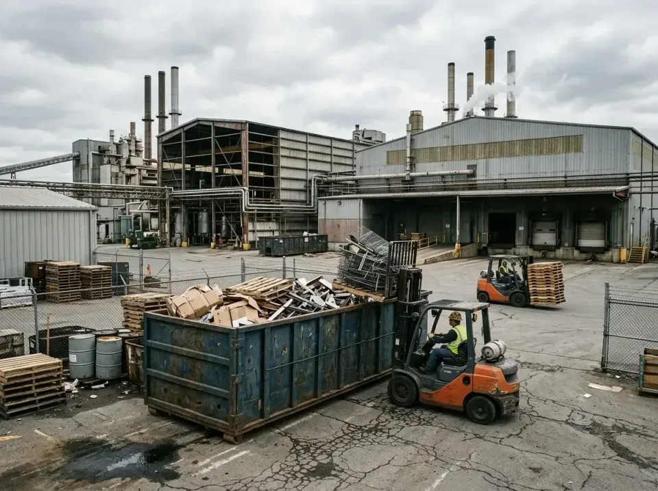 industrial-factory-scrap-conta-003 — frequently asked questions, Cheap Roll-off Dumpster Rentals in Farrell, PA